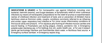 CHITOPREX OTC-INDICATIONS & USE SECTION.jpg INDICATIONS & USE - CHITOPREX OTC INDICATIONS USE SECTION